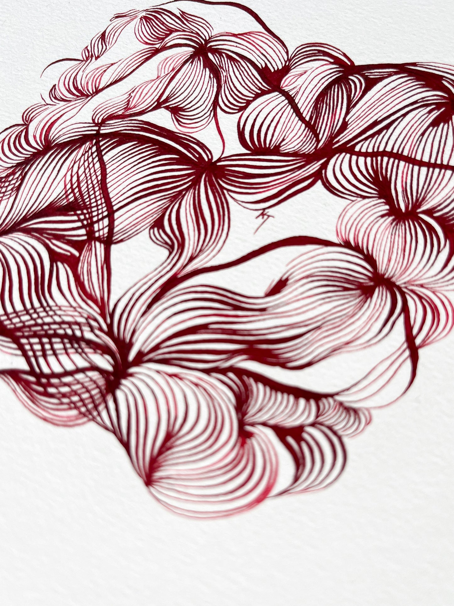 Wine ink “Aromas”  1