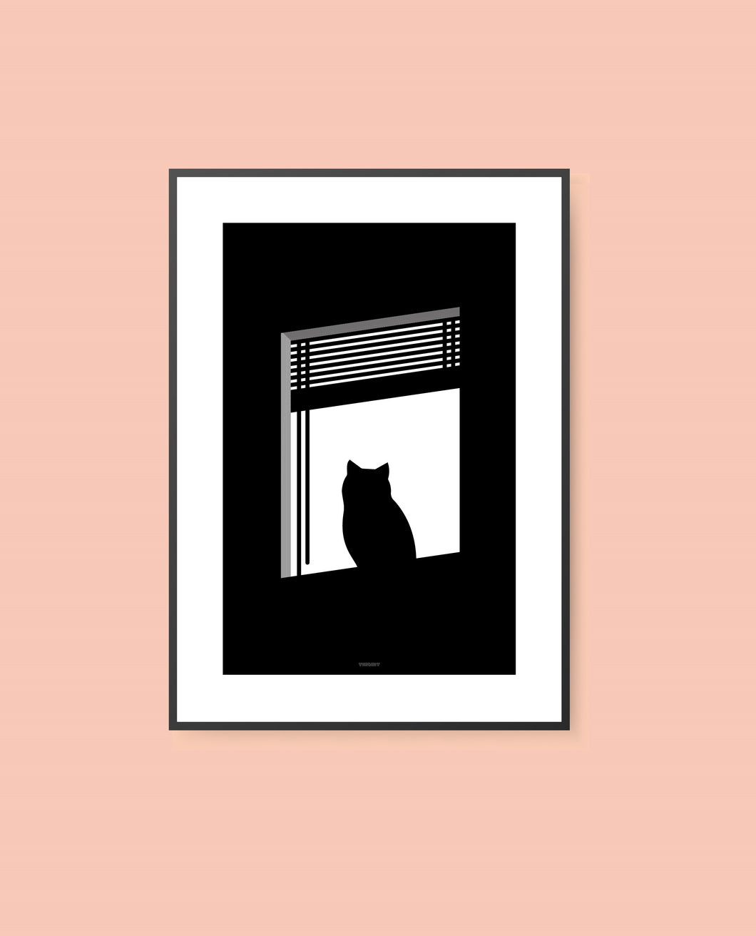 'CAT' | ART PRINT