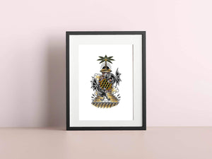 FIND ME UNDER THE PALMS | GRAPHIC ART PRINT